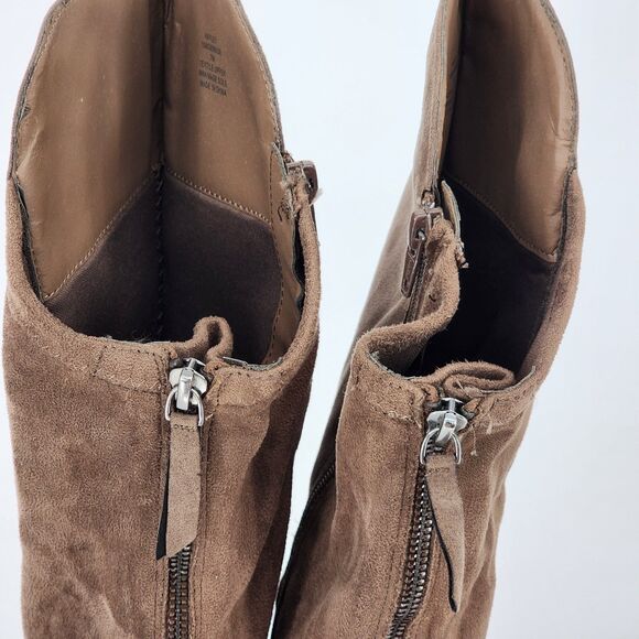 Style & Co Hayley Faux Suede Wide Calf Over The Knee Boots Size 7 - Picture 10 of 11